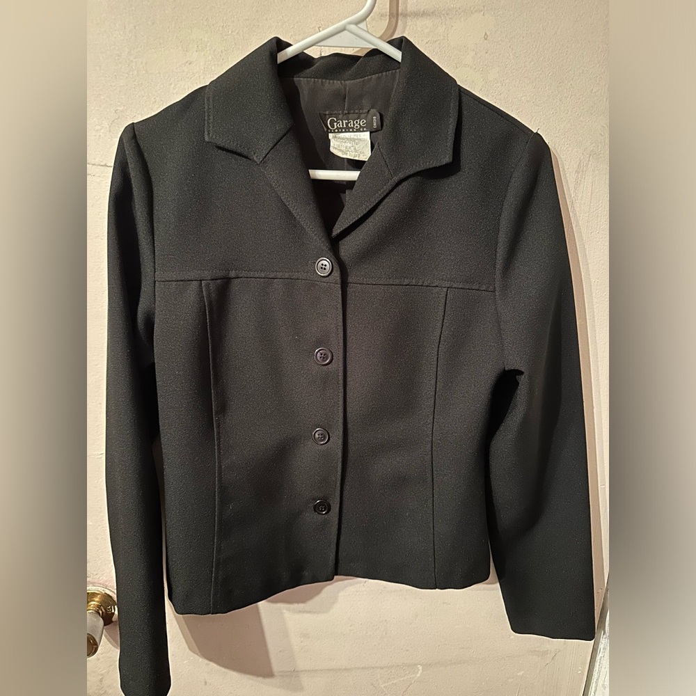 Garage Black blazer size 3